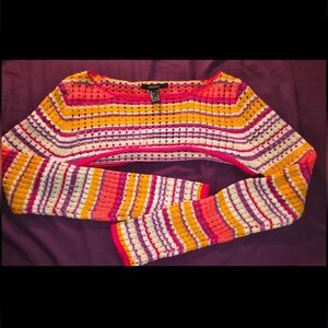 Knit Cropped Bolero Shrug Sweater